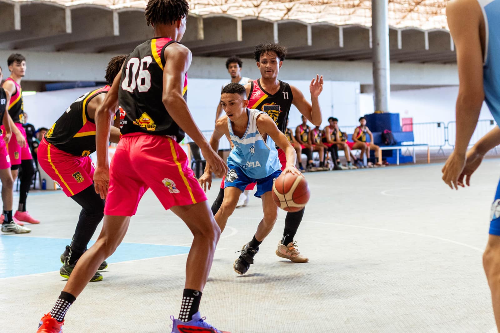 Filadélfia Basquete: Ataque em dia de jogo