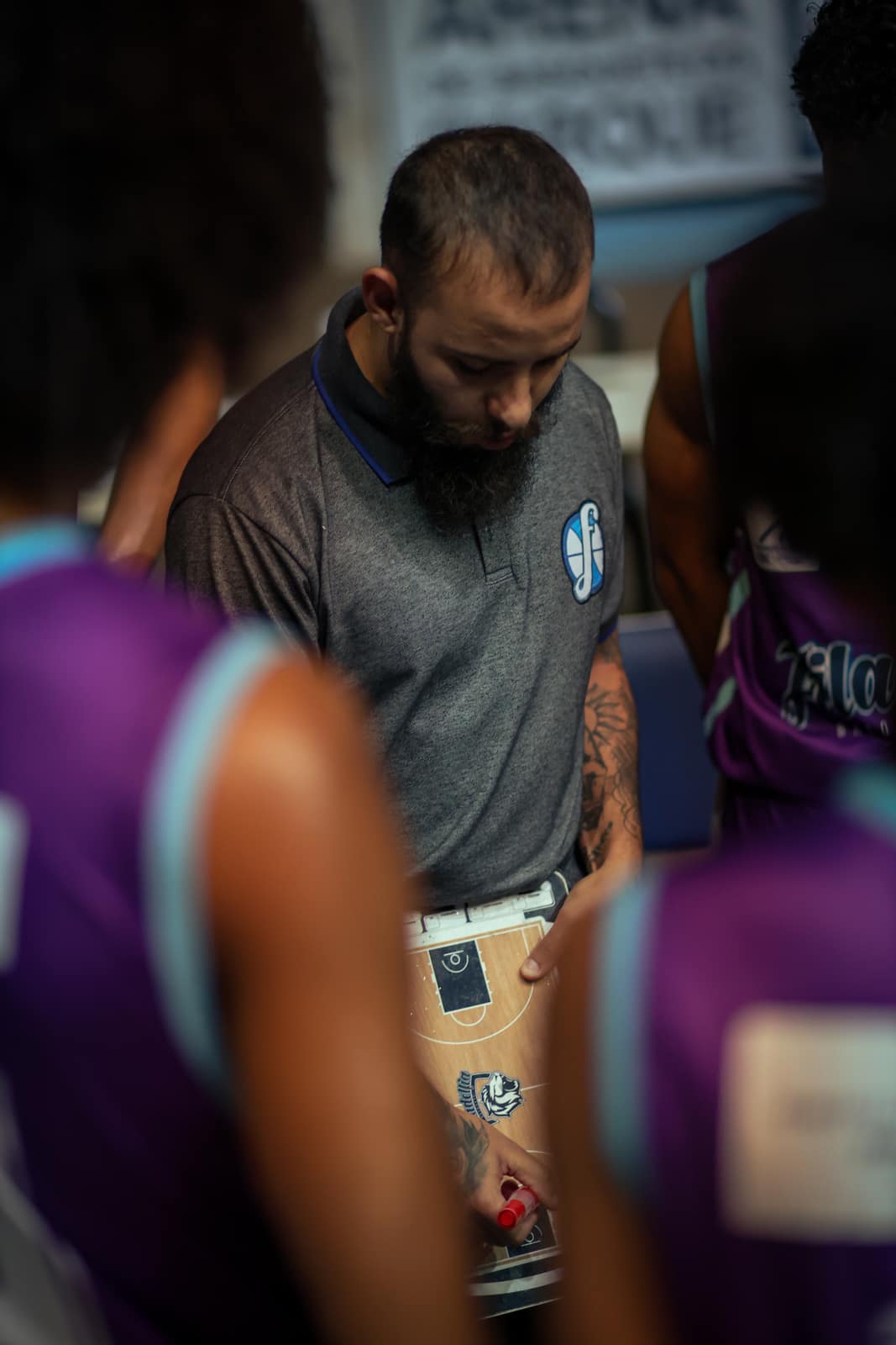 Equipe Técnica: Quem conduz os treinos.